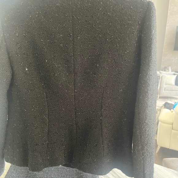 COPY - Vintage Anne de Villers Paris formal evening suit glittering boiled wool - Picture 10 of 17